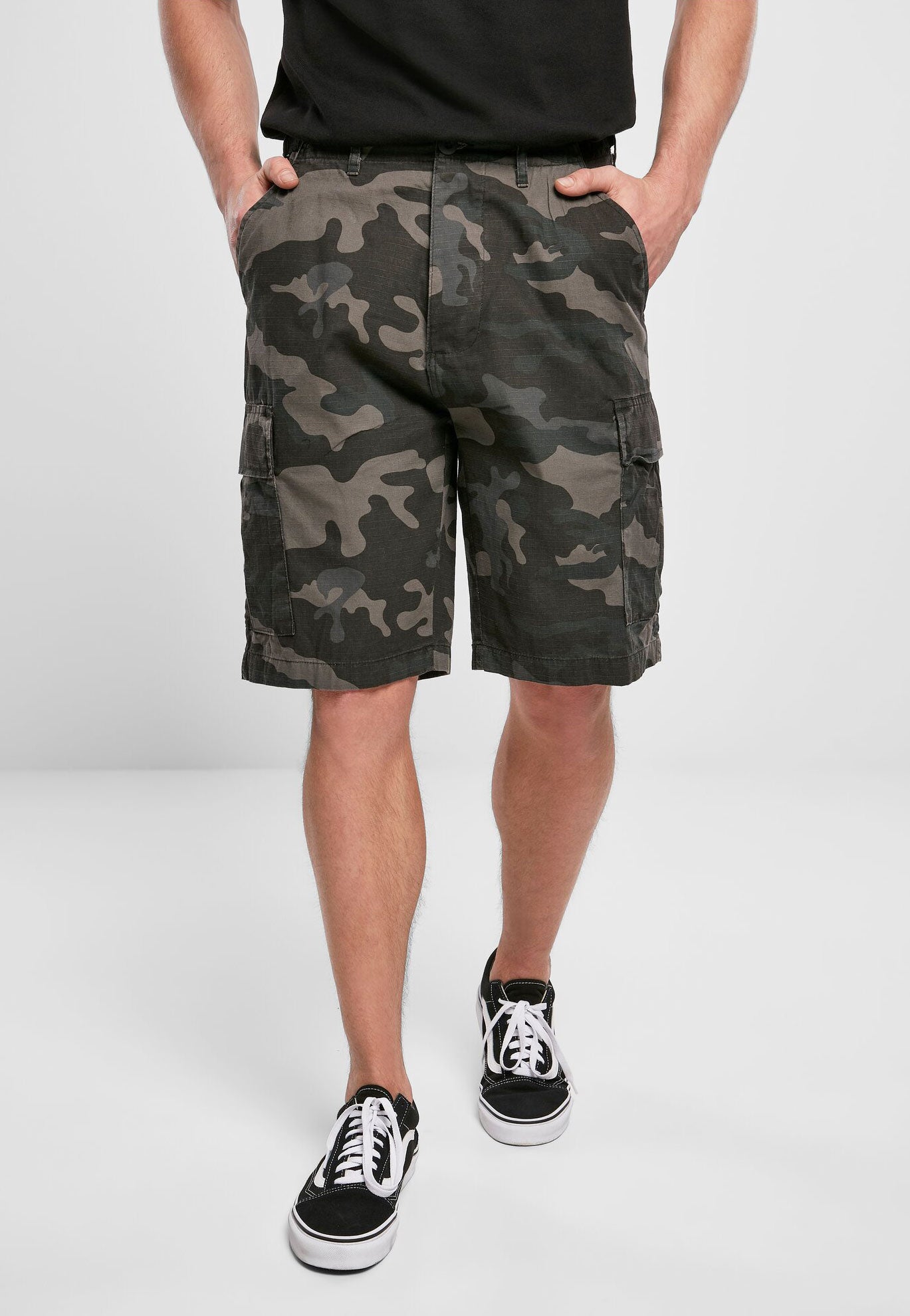 Pantaloni Scurti Ripstop BDU Dark Camo Brandit - Confort Maxim