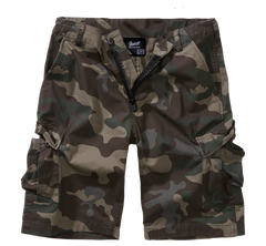 Pantaloni Scurti Ripstop BDU Dark Camo Copii Brandit - Aventura Durabila