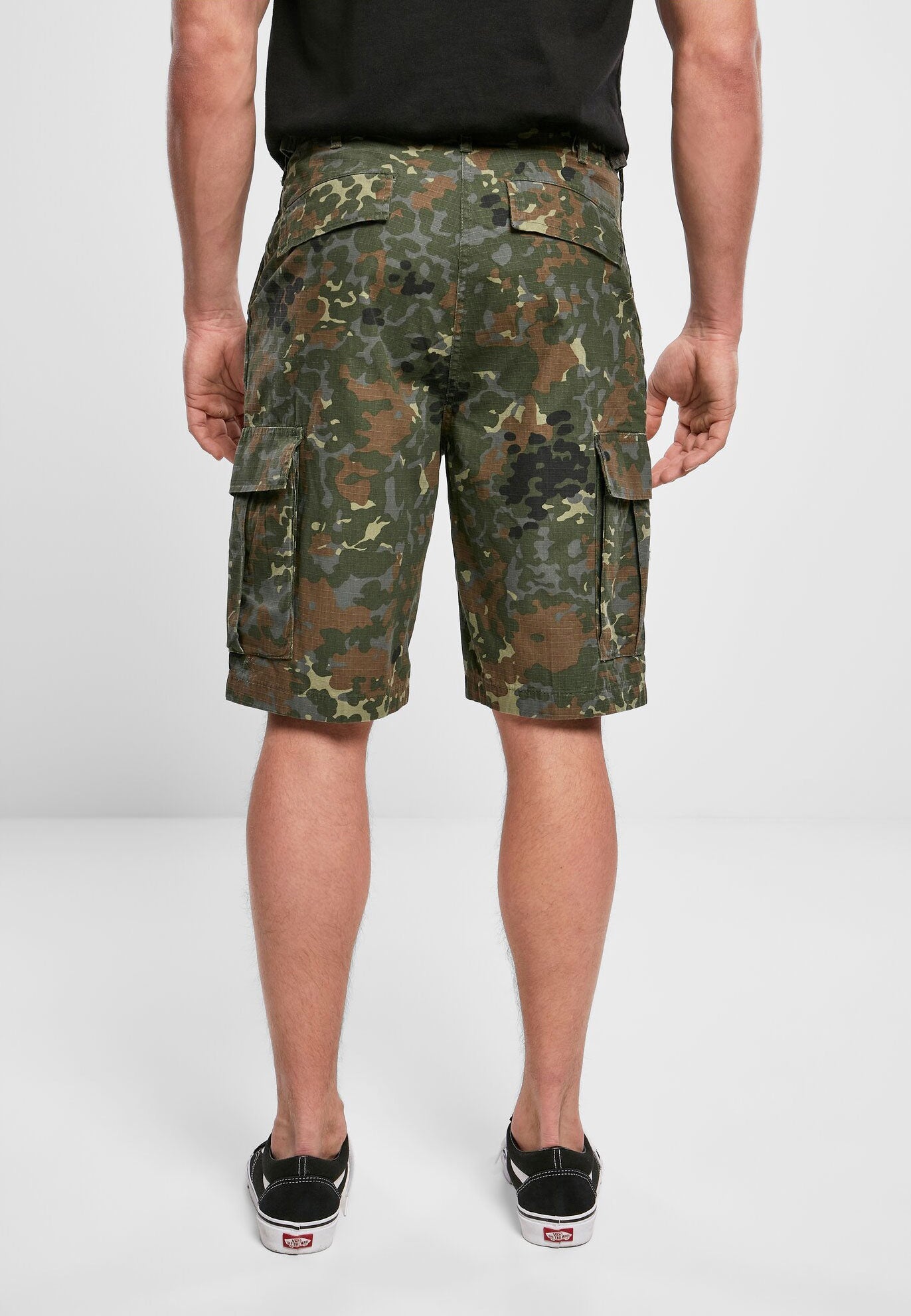 Pantaloni Scurti Ripstop BDU Flecktarn Brandit - Libertate de Mișcare