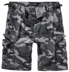 Pantaloni Scurti Ripstop BDU Grey Camo Brandit - Confort Tactic Zilnic