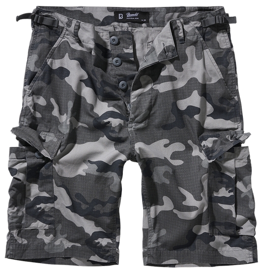 Pantaloni Scurti Ripstop BDU Grey Camo Brandit - Confort Tactic Zilnic