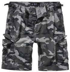 Pantaloni Scurti Ripstop BDU Grey Camo Brandit - Confort Tactic Zilnic