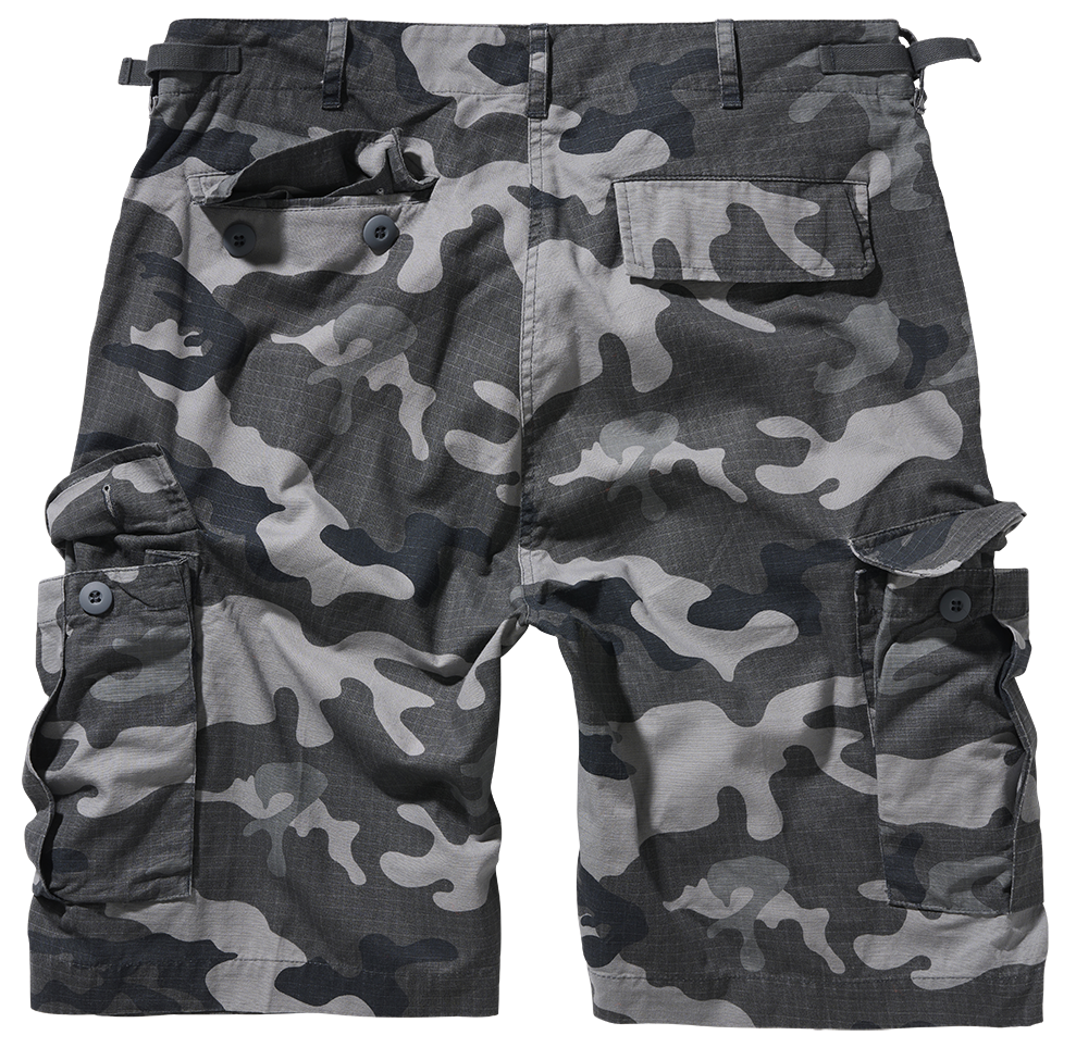 Pantaloni Scurti Ripstop BDU Grey Camo Brandit - Confort Tactic Zilnic