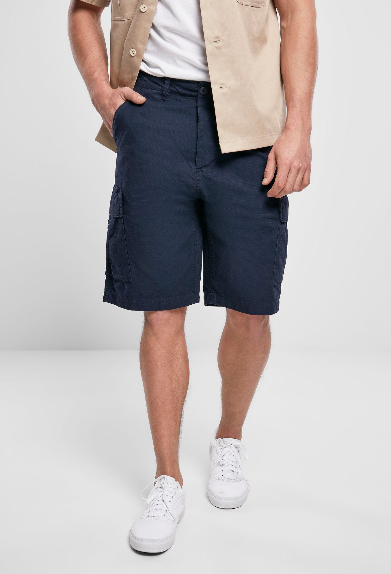Pantaloni Scurti Ripstop BDU Navy Brandit - Durabilitate și Confort