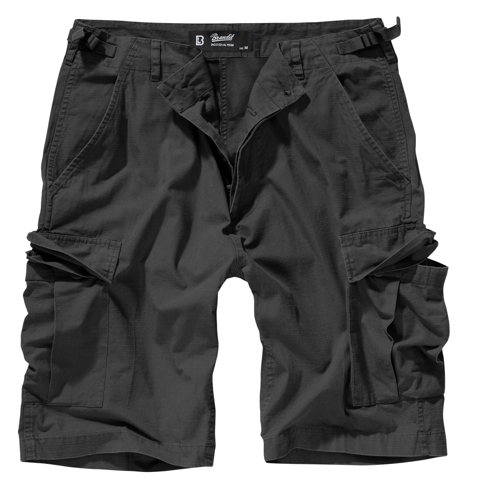Pantaloni Scurti Ripstop BDU Negru Brandit - Durabilitate si Confort
