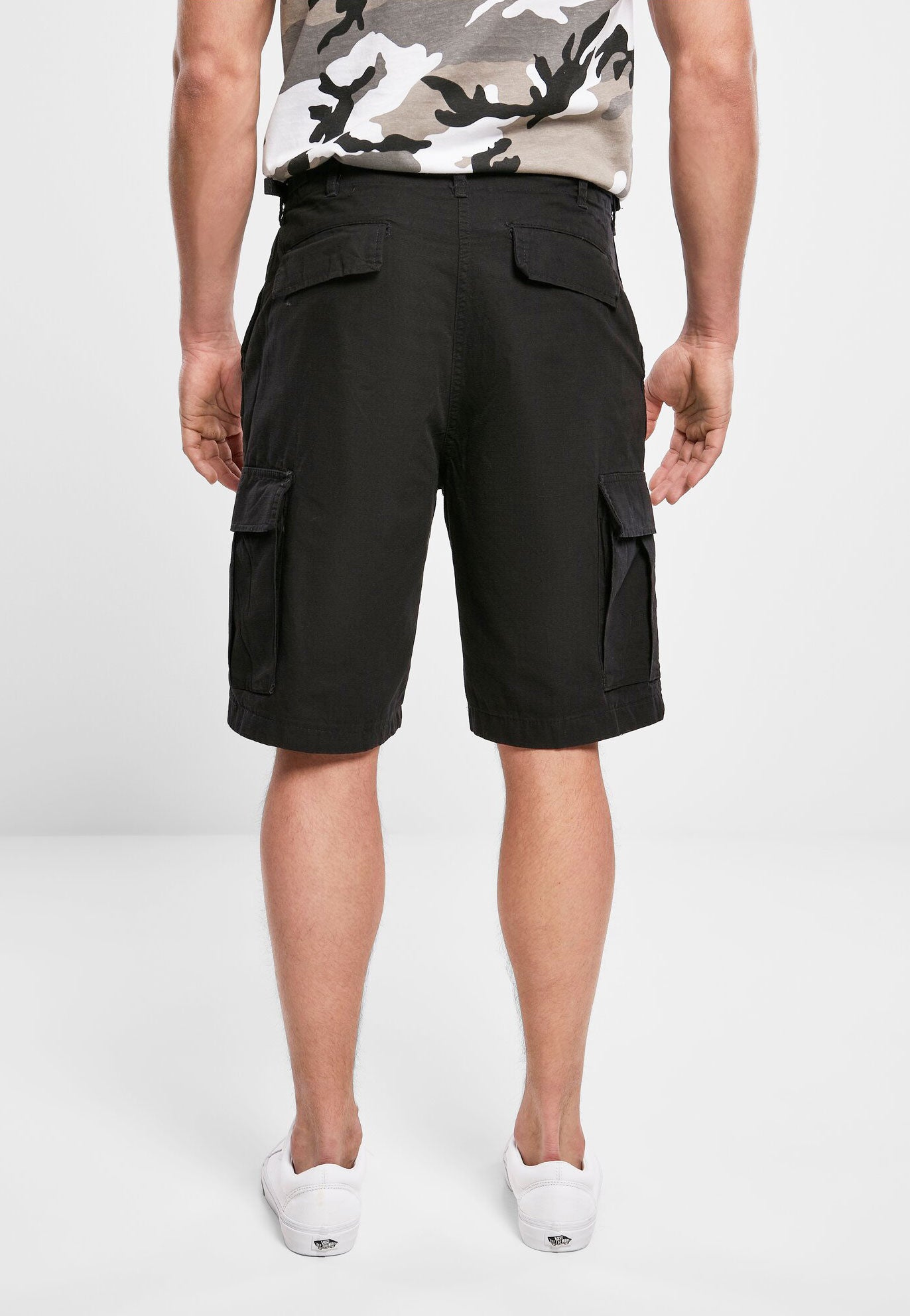 Pantaloni Scurti Ripstop BDU Negru Brandit - Durabilitate si Confort