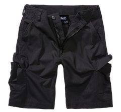 Pantaloni Scurti Ripstop BDU Negru Copii Brandit - Durabilitate Aventura