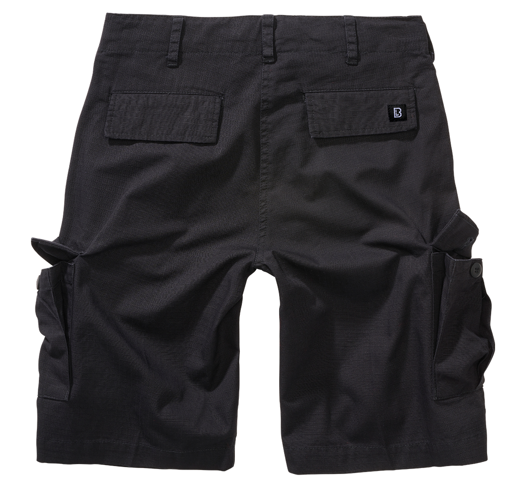 Pantaloni Scurti Ripstop BDU Negru Copii Brandit - Durabilitate Aventura