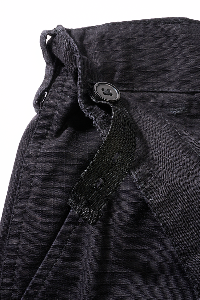 Pantaloni Scurti Ripstop BDU Negru Copii Brandit - Durabilitate Aventura