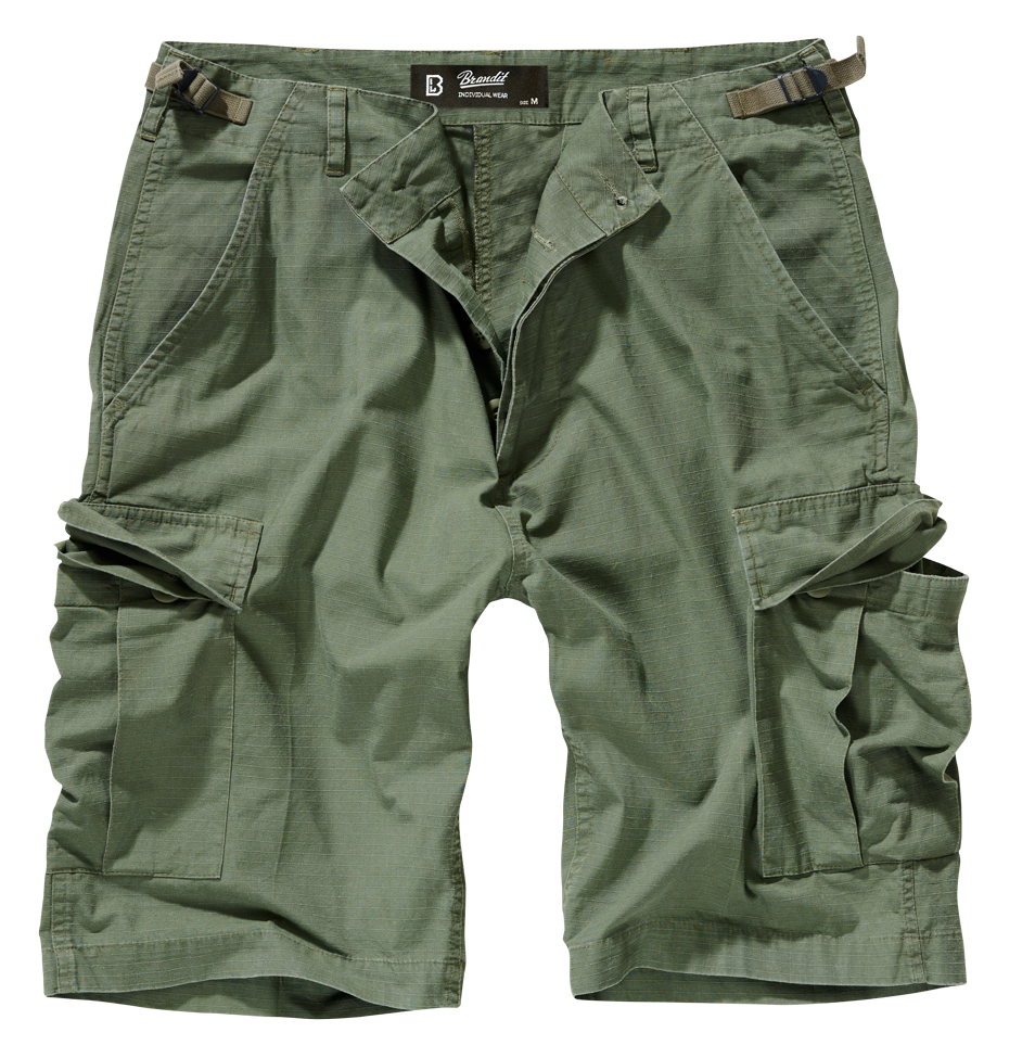 Pantaloni Scurti Ripstop BDU Olive Brandit - Libertate de Miscare