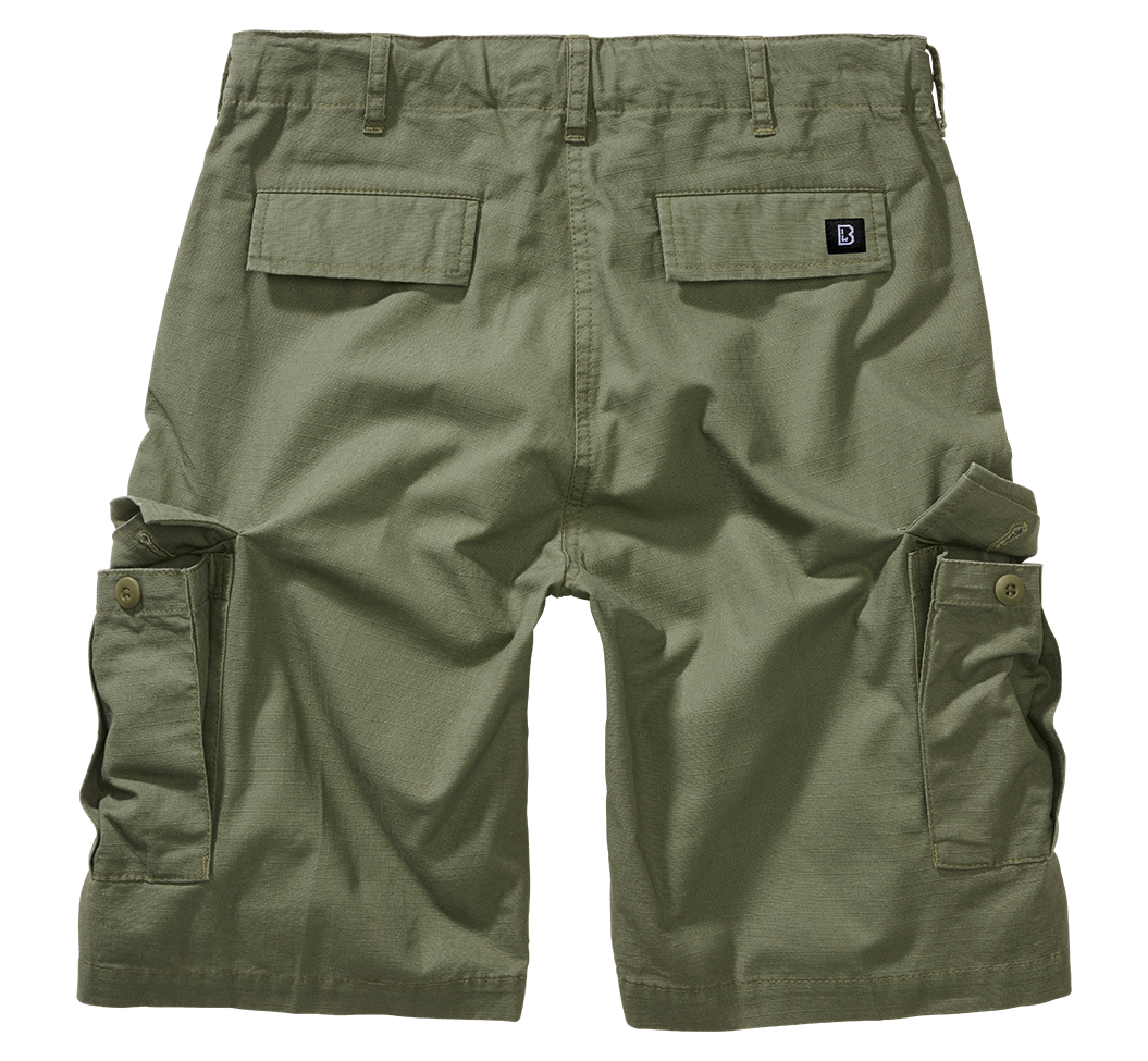 Pantaloni Scurti Ripstop BDU Olive Copii Brandit - Aventura Durabila