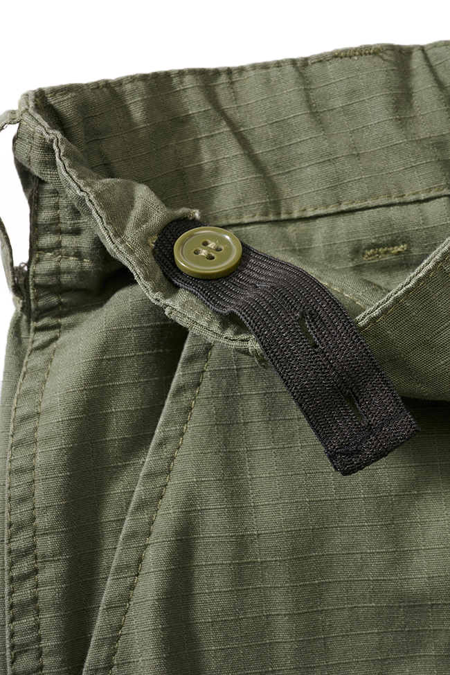 Pantaloni Scurti Ripstop BDU Olive Copii Brandit - Aventura Durabila
