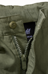 Pantaloni Scurti Ripstop BDU Olive Copii Brandit - Aventura Durabila