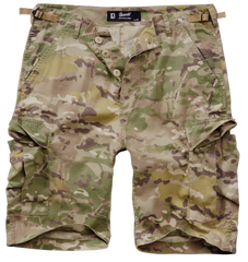 Pantaloni Scurti Ripstop BDU Tactical Camo Brandit - Confort
