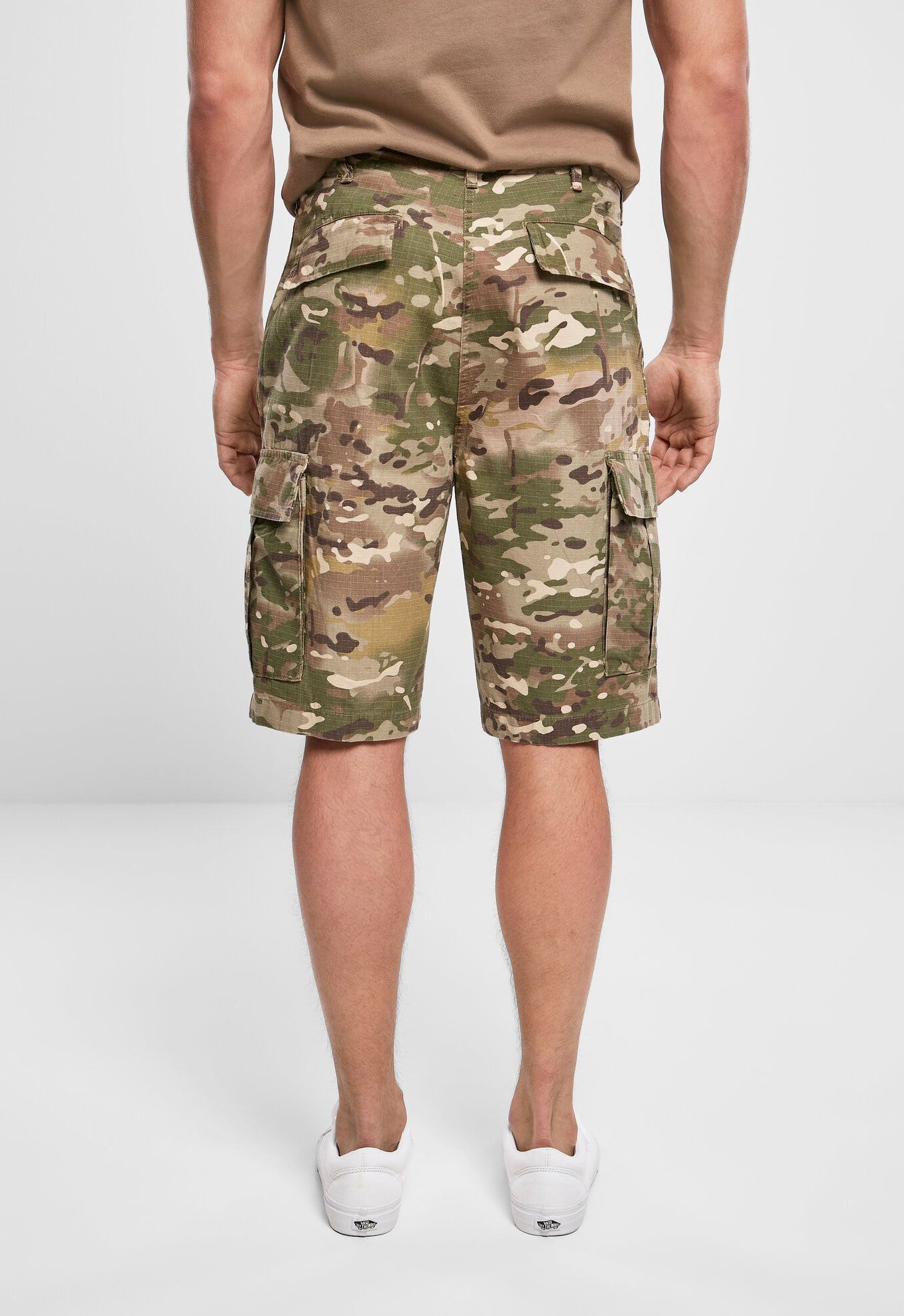 Pantaloni Scurti Ripstop BDU Tactical Camo Brandit - Confort