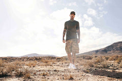 Pantaloni Scurti Ripstop BDU Tactical Camo Brandit - Confort