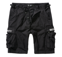 Pantaloni Scurti Ripstop Security BDU Negru Brandit - Confort Operativ