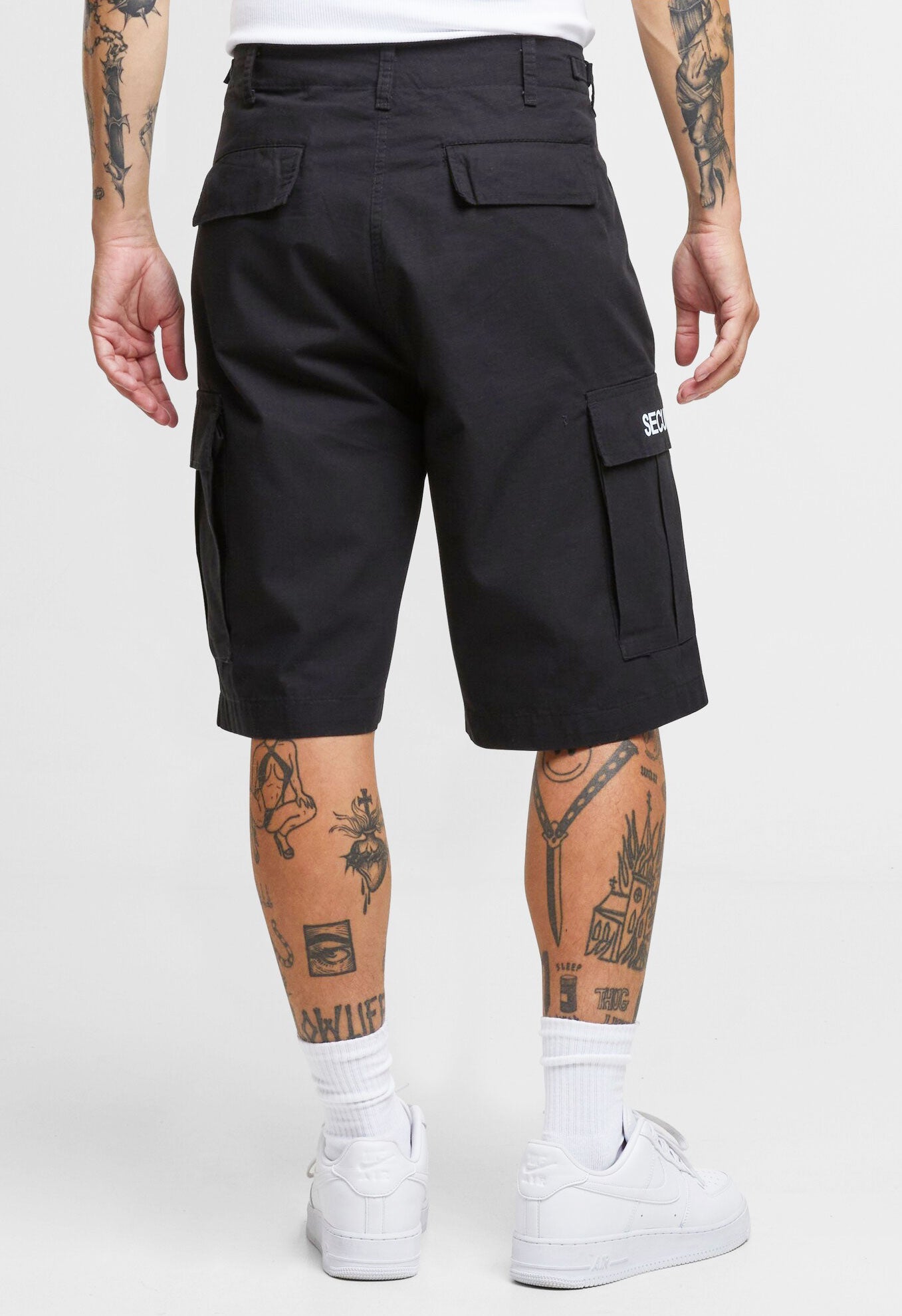 Pantaloni Scurti Ripstop Security BDU Negru Brandit - Confort Operativ