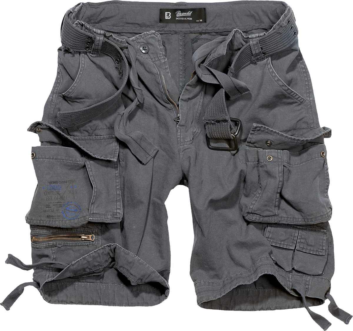 Pantaloni Scurti Savage Vintage Anthracite Brandit - Versatilitate