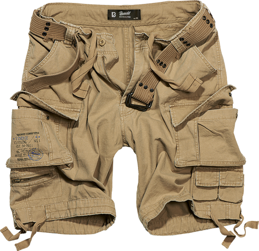 Pantaloni Scurti Savage Vintage Bej Brandit - Confort Tactic Zilnic