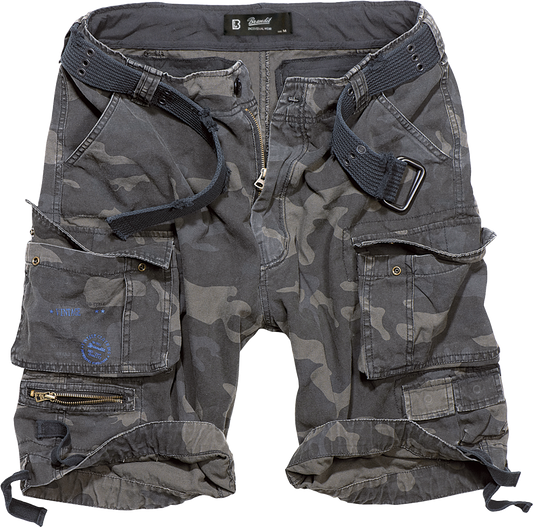 Pantaloni Scurti Savage Vintage Dark Camo Brandit - Confort si Rezistenta