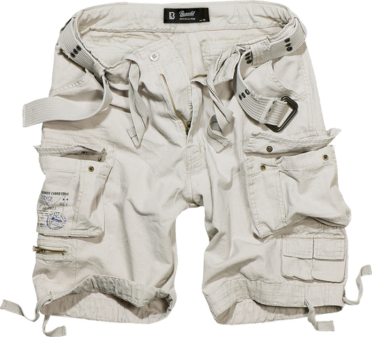 Pantaloni Scurti Savage Vintage Old White Brandit - Confort Urban Tactic