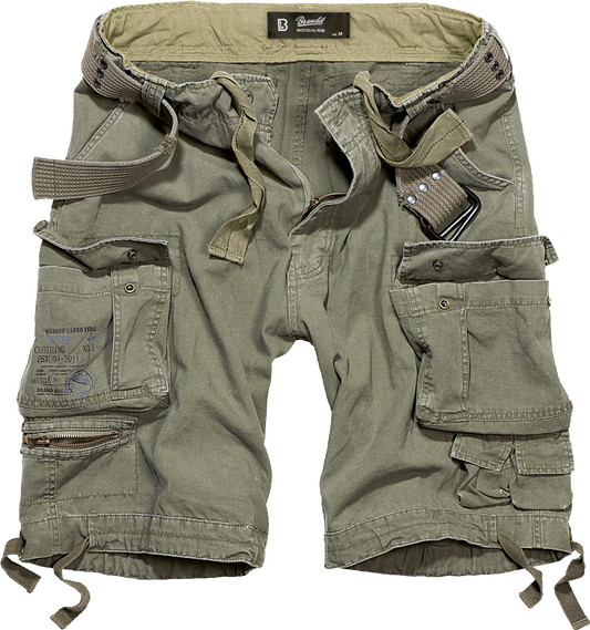Pantaloni Scurti Savage Vintage Olive Brandit - Libertate de Miscare