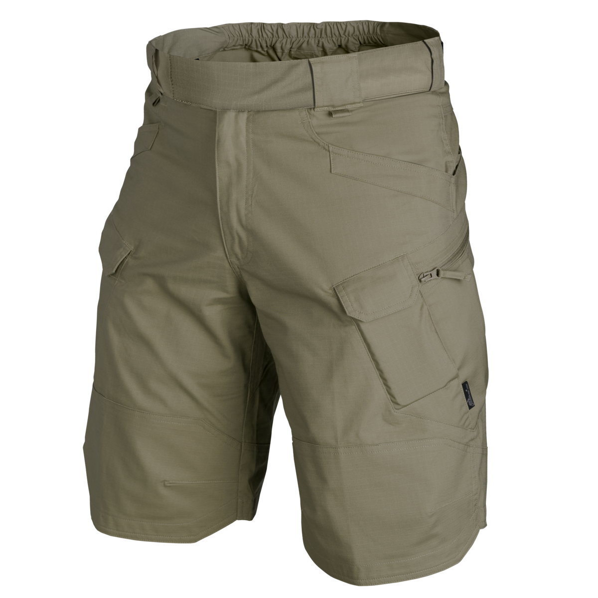 Pantaloni Scurți Tactici Helikon-Tex PolyCotton Ripstop Adaptive Green