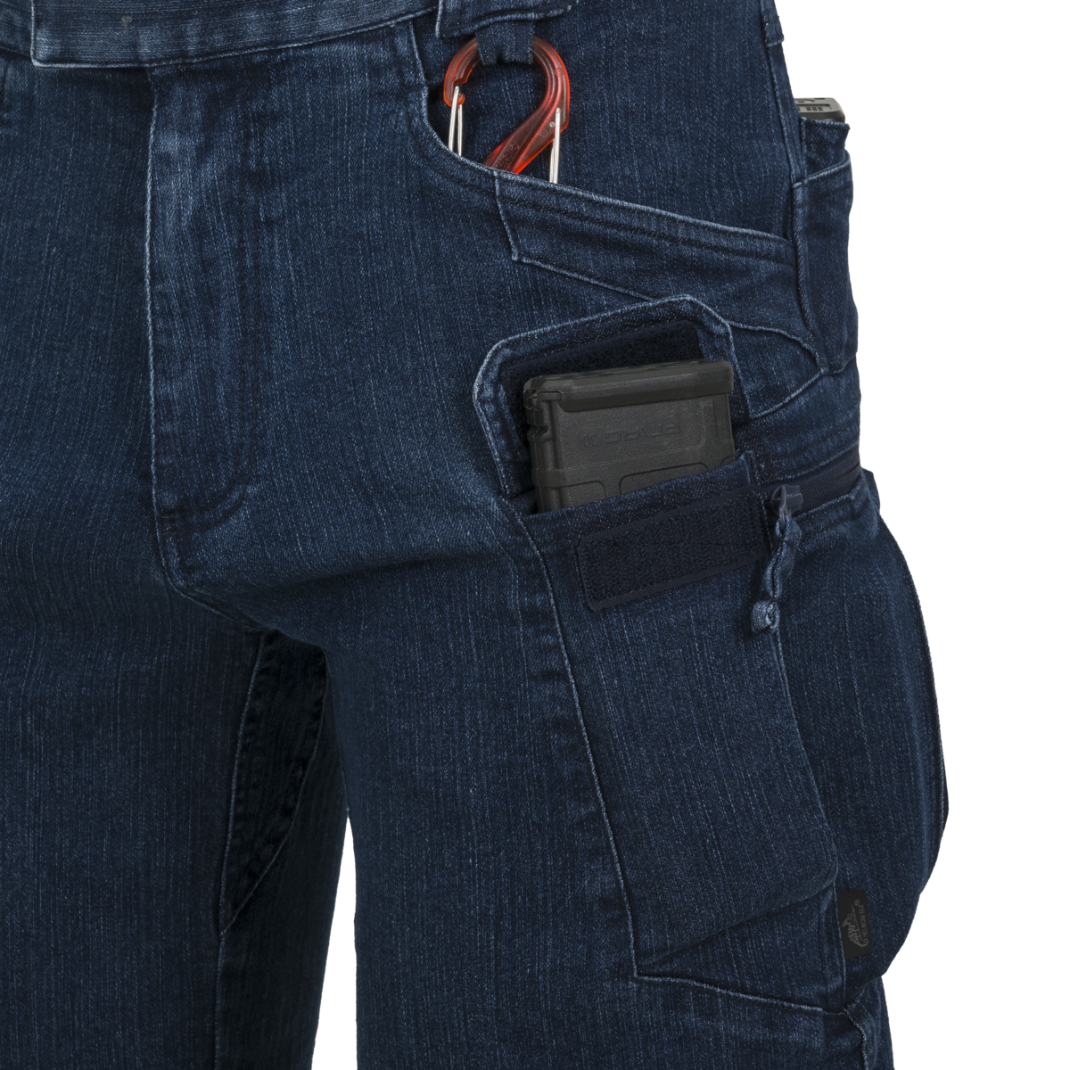 Pantaloni Scurți Tactici Helikon-Tex UTS® Denim Stretch Marine Blue