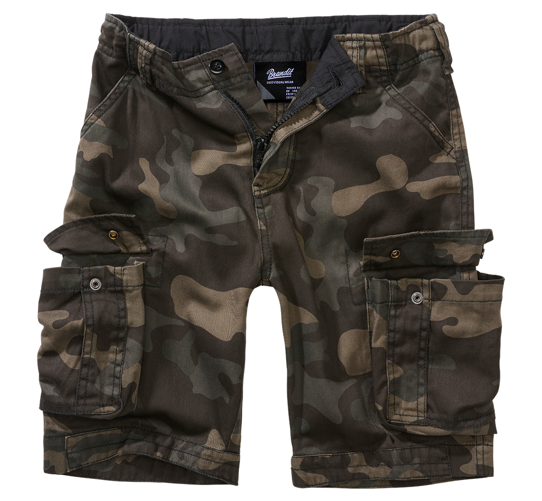 Pantaloni Scurti Urban Legend Dark Camo Copii Brandit - Aventura Fara Limite