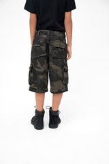 Pantaloni Scurti Urban Legend Dark Camo Copii Brandit - Aventura Fara Limite