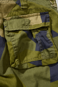 Pantaloni Scurti Urban Legend Swedish Camo/Olive/Blue Brandit - Confort Urban Tactic