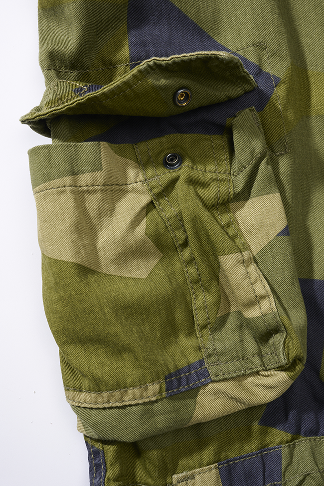 Pantaloni Scurti Urban Legend Swedish Camo/Olive/Blue Brandit - Confort Urban Tactic