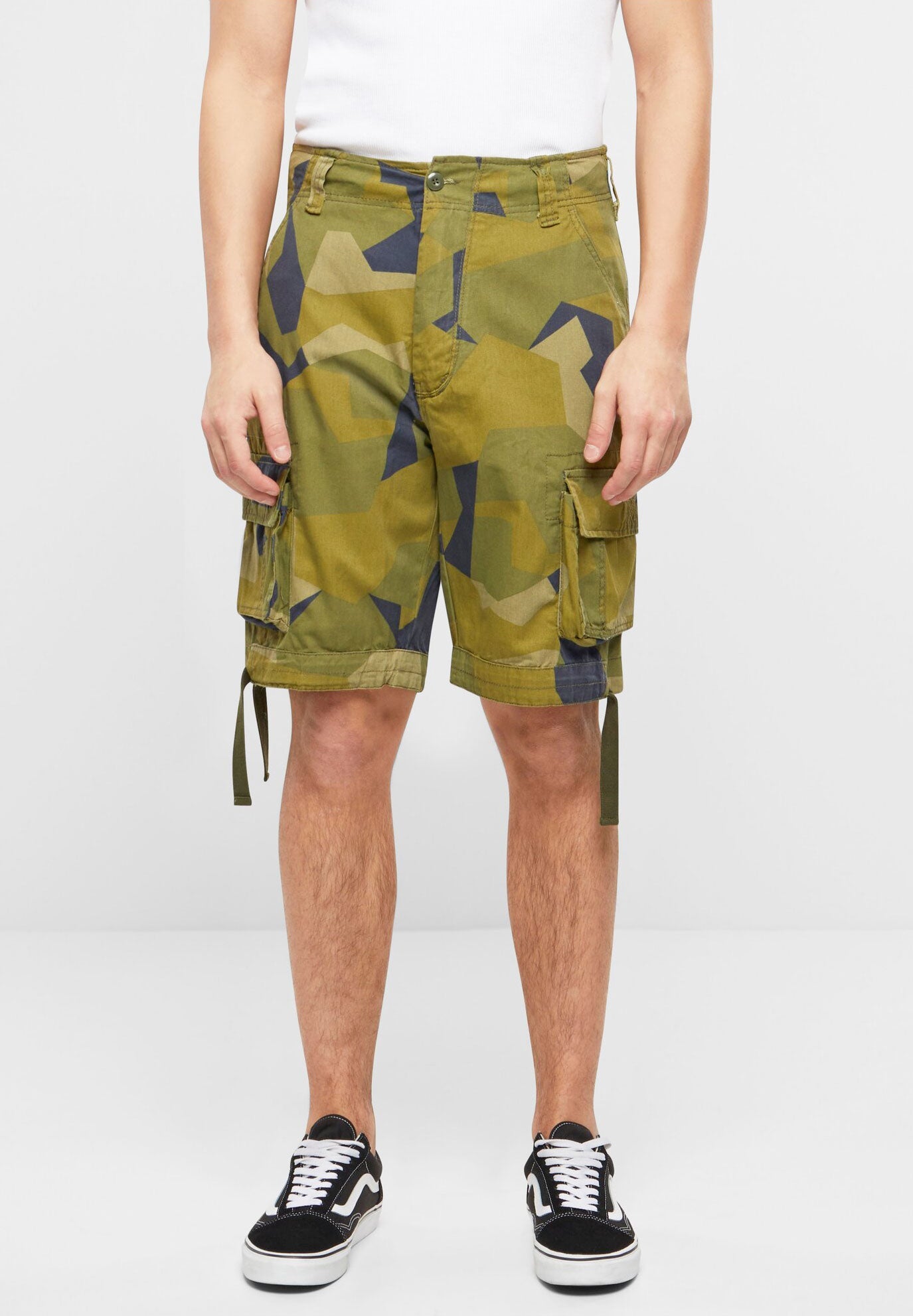 Pantaloni Scurti Urban Legend Swedish Camo/Olive/Blue Brandit - Confort Urban Tactic