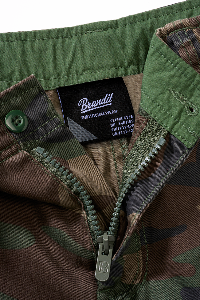 Pantaloni Scurti Urban Legend Woodland Copii Brandit - Durabilitate Jucausa