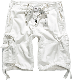 Pantaloni Scurti Vintage Alb Brandit - Confort Relaxat
