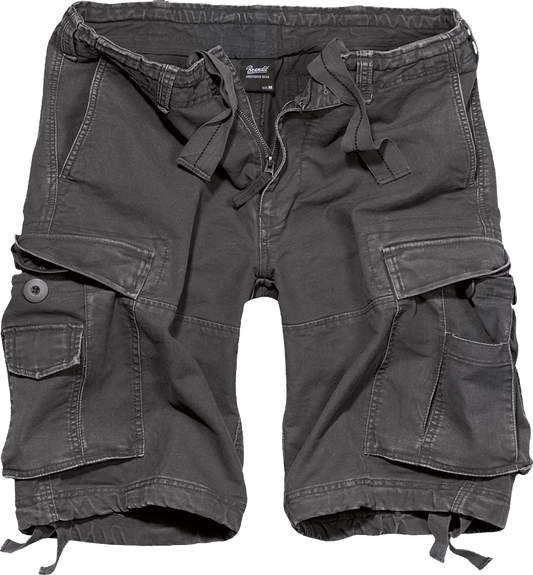 Pantaloni Scurti Vintage Anthracite Brandit - Confort Robust, Stil Urban