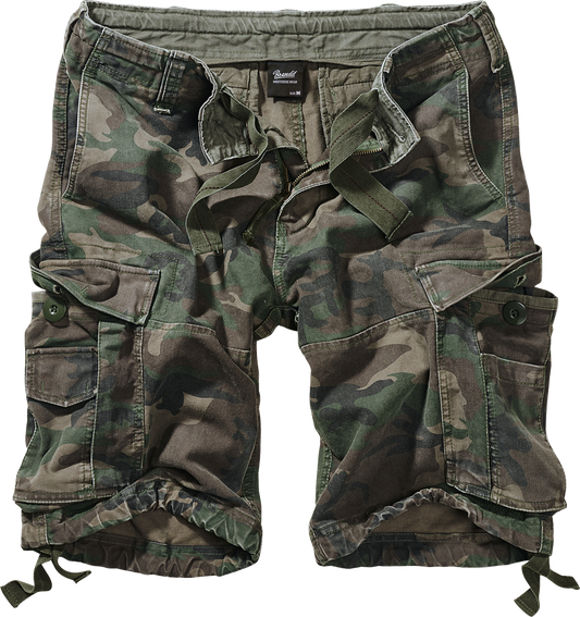 Pantaloni Scurti Vintage Woodland Brandit - Versatilitate Urbana