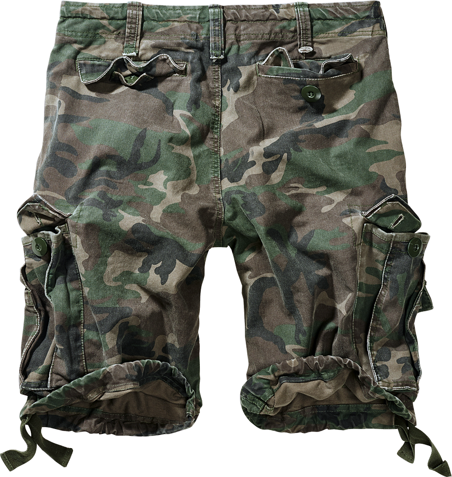 Pantaloni Scurti Vintage Woodland Brandit - Versatilitate Urbana