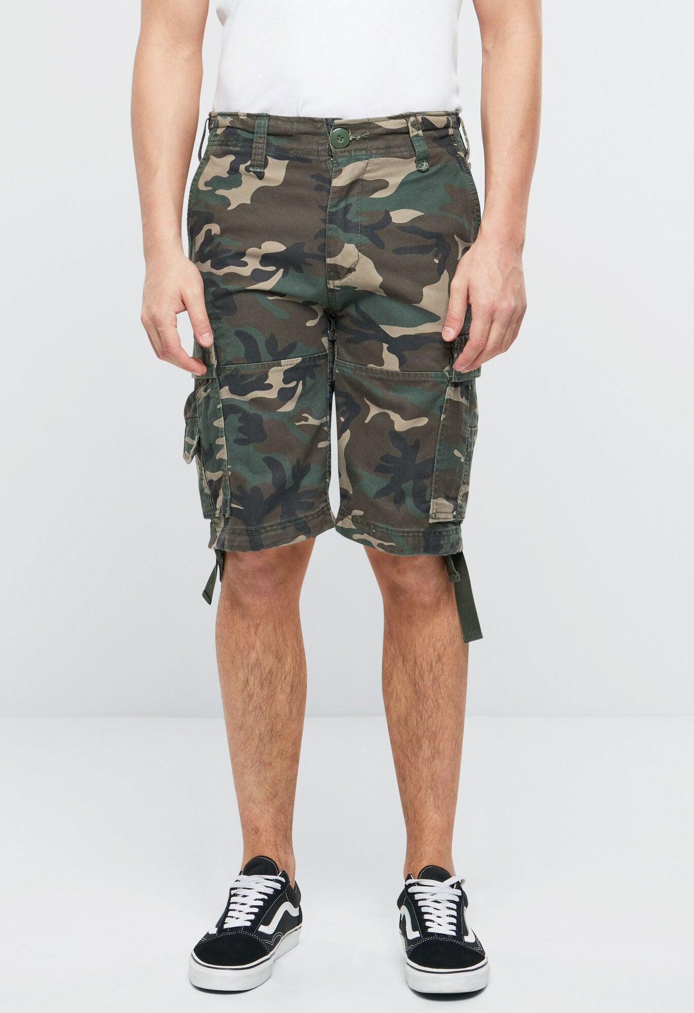 Pantaloni Scurti Vintage Woodland Brandit - Versatilitate Urbana