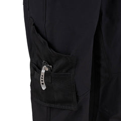 Pantaloni Secure Stretch Negri Fostex Garments - Libertate de Mișcare Fără Compromis