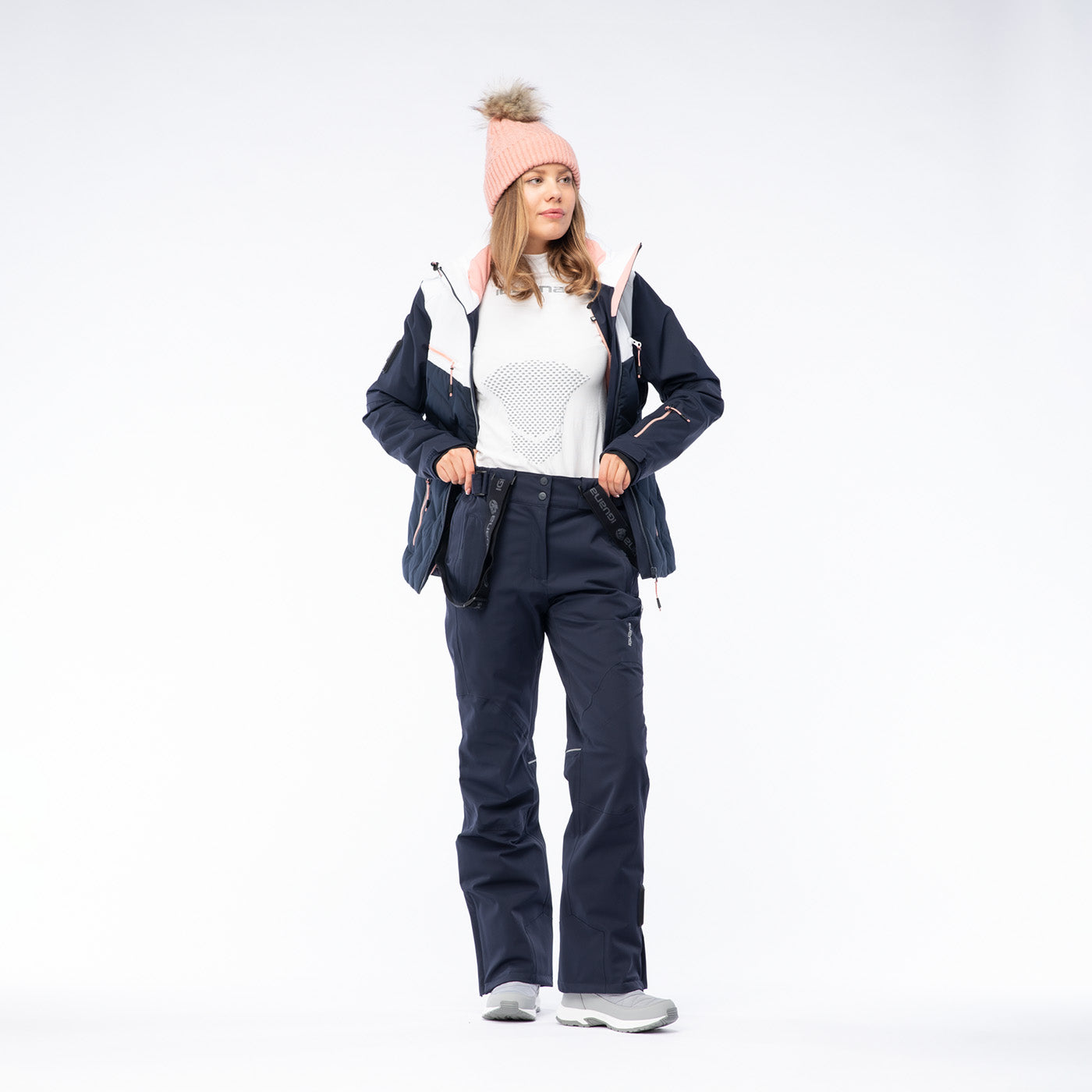 Pantaloni Ski Femei BORETA W IGUANA - Impermeabili, Respirabili - 10