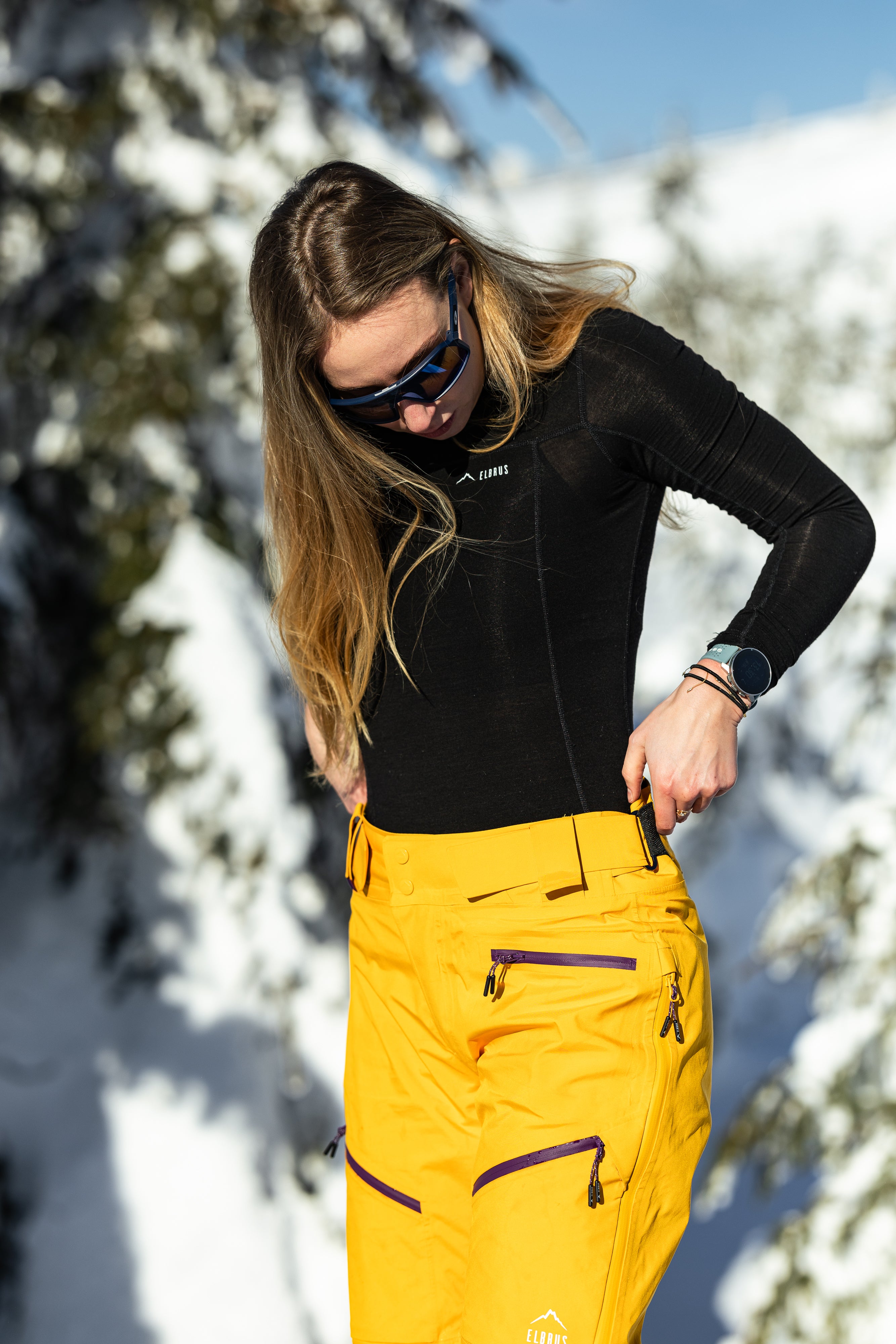 Pantaloni Ski Femei SVEAN WO'S ELBRUS - Impermeabili, Respirabili, 2 în 1 - 10