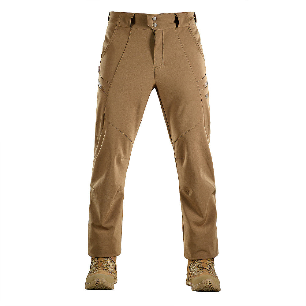 Pantaloni Soft Shell Iarnă M-Tac Coyote - Rezistență și Confort