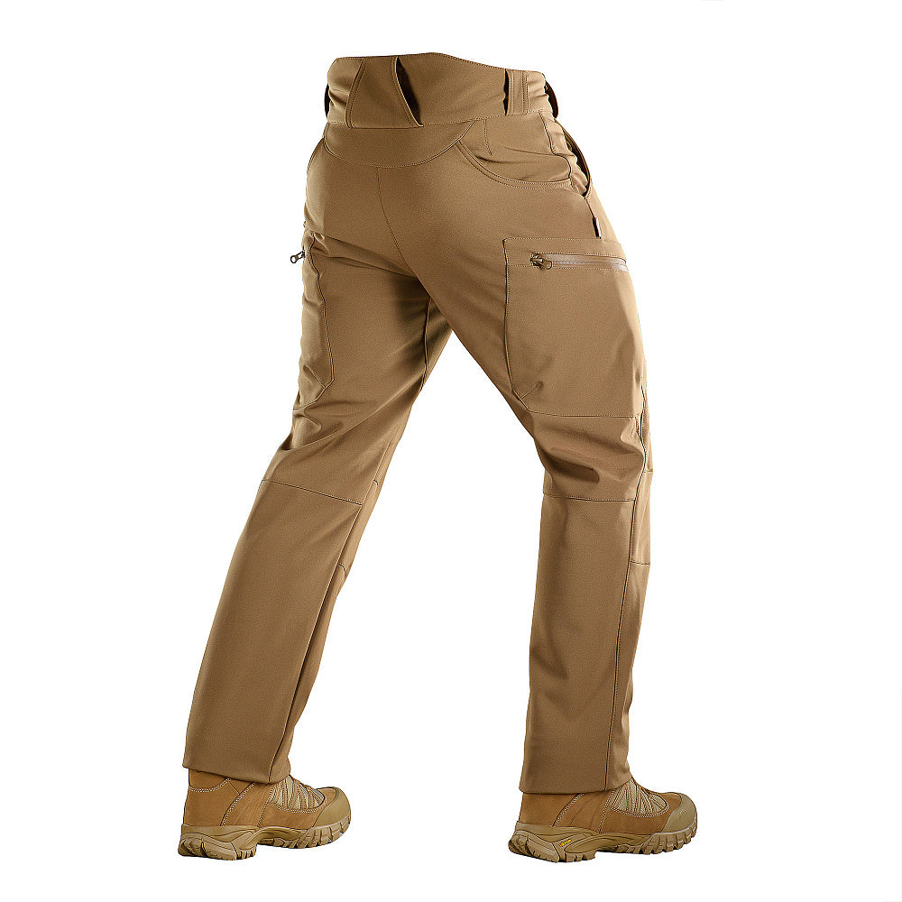 Pantaloni Soft Shell Iarnă M-Tac Coyote - Rezistență și Confort