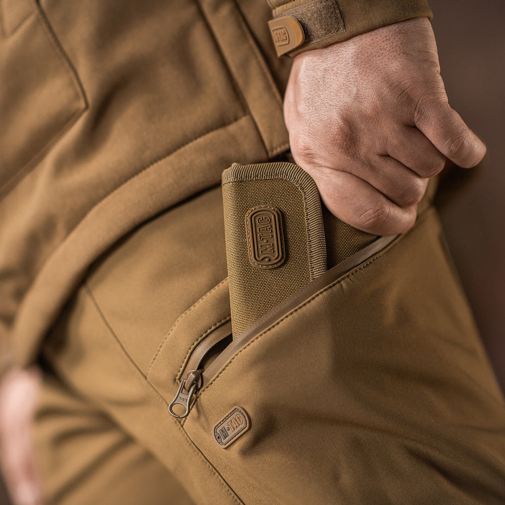 Pantaloni Soft Shell Iarnă M-Tac Coyote - Rezistență și Confort