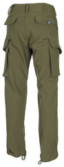 Pantaloni Softshell Allround Oliv MFH - Impermeabili, Rezistenți la Vânt