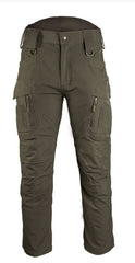 Pantaloni Softshell 'ASSAULT' Ranger Green – Mobilitate Tactică, Izolație Fleece și Rezistență la Intemperii