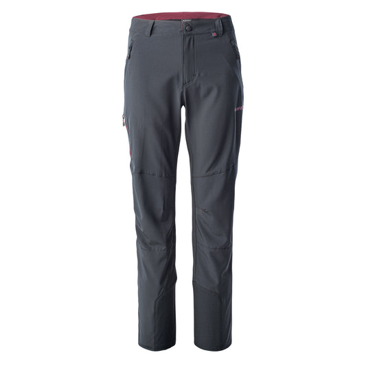 Pantaloni Softshell Femei LADY ANON HI-TEC - Stretch 4 Căi, Elemente Reflectorizante - 1