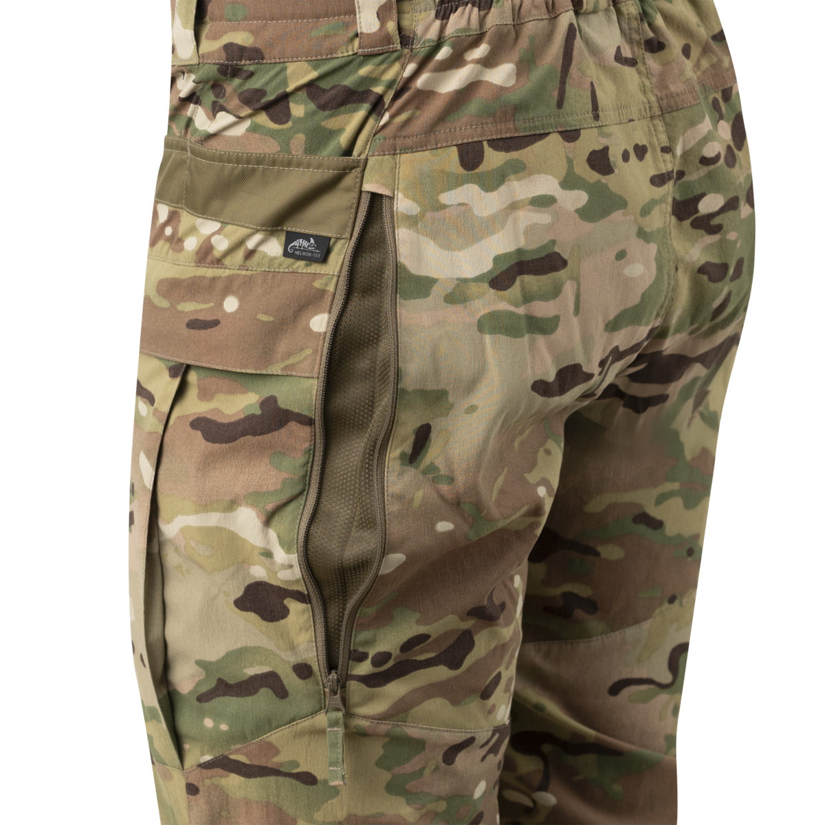 Pantaloni Softshell Helikon-Tex Trooper MultiCam® Ventilație Laterală